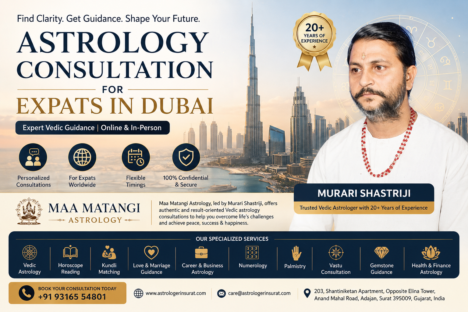Astrology Consultation for Expats in Dubai