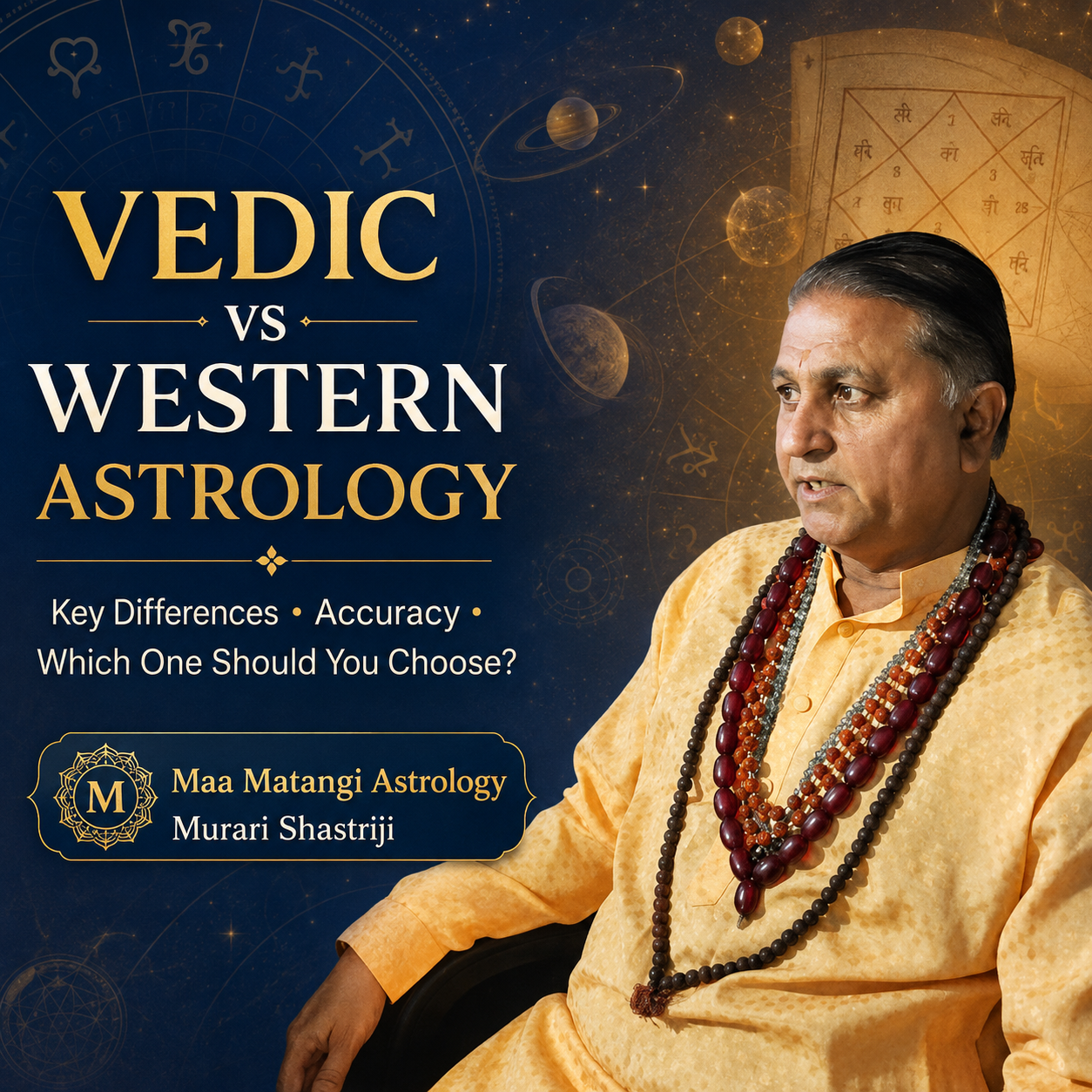 Vedic vs Western astrology