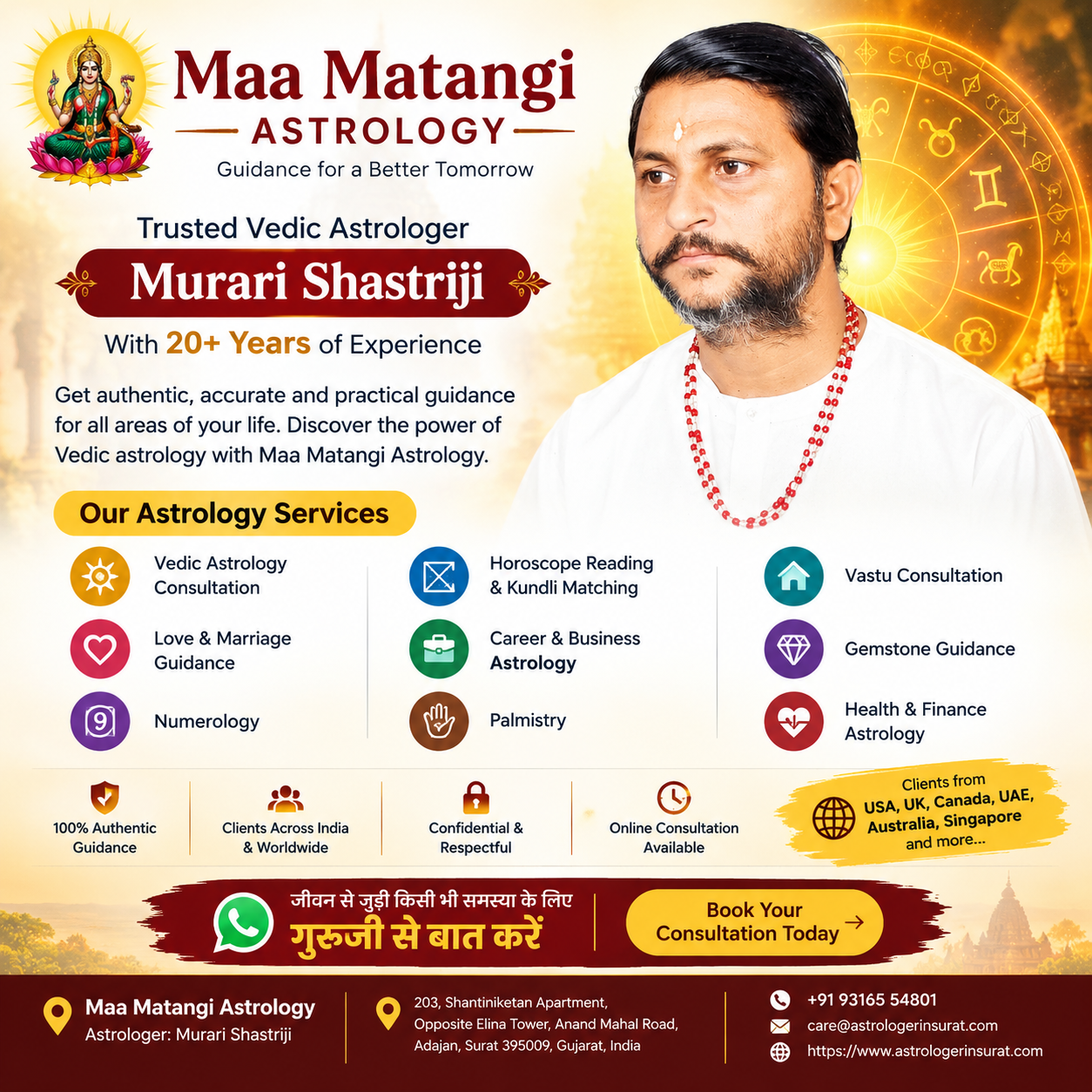 Top Astrologer in Surat